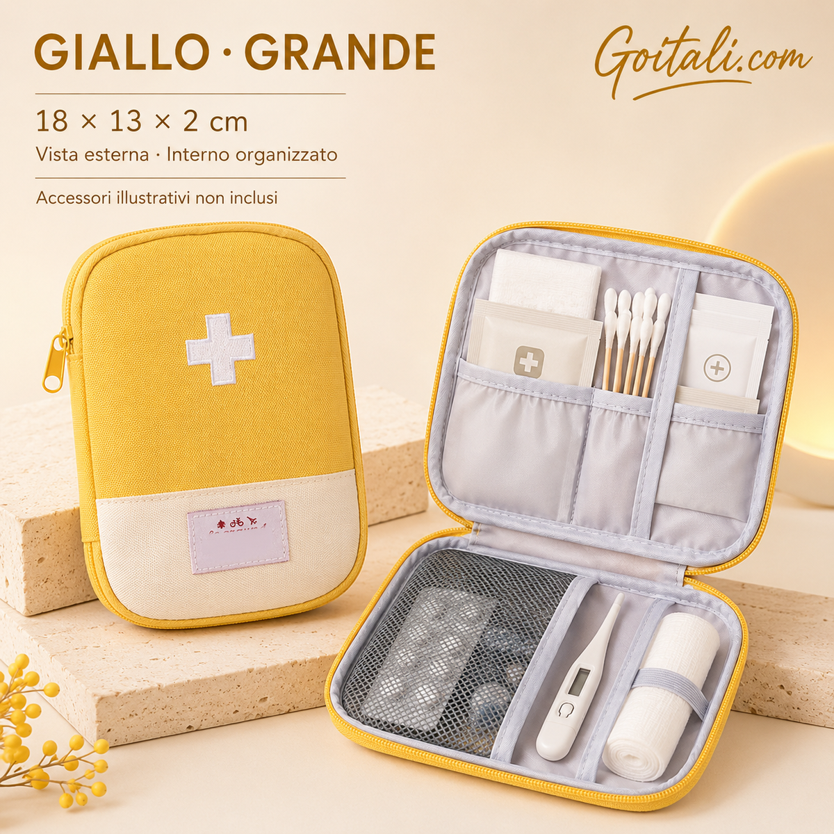 🔥 Pocket-sized travel first-aid kit – A portable first-aid kit for all your adventures 🩺