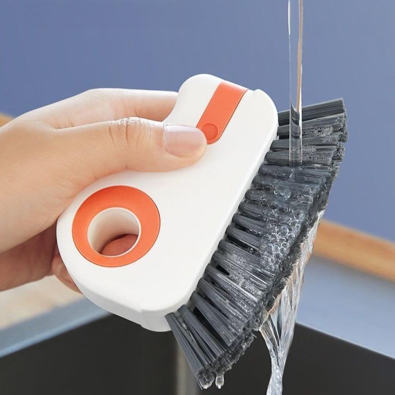 š„Window Track Cleaning Brush Detachable Door & Window Sill Scrubber, Glass Corner Cleaner, Durable Plastic Ledge Gap Cleaner for Living Room, Bedroom, Kitchen