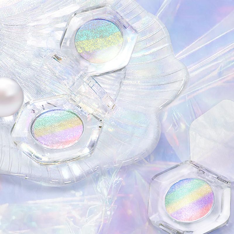 Rainbow Glitter Chameleon Highlighter Eyeshadow