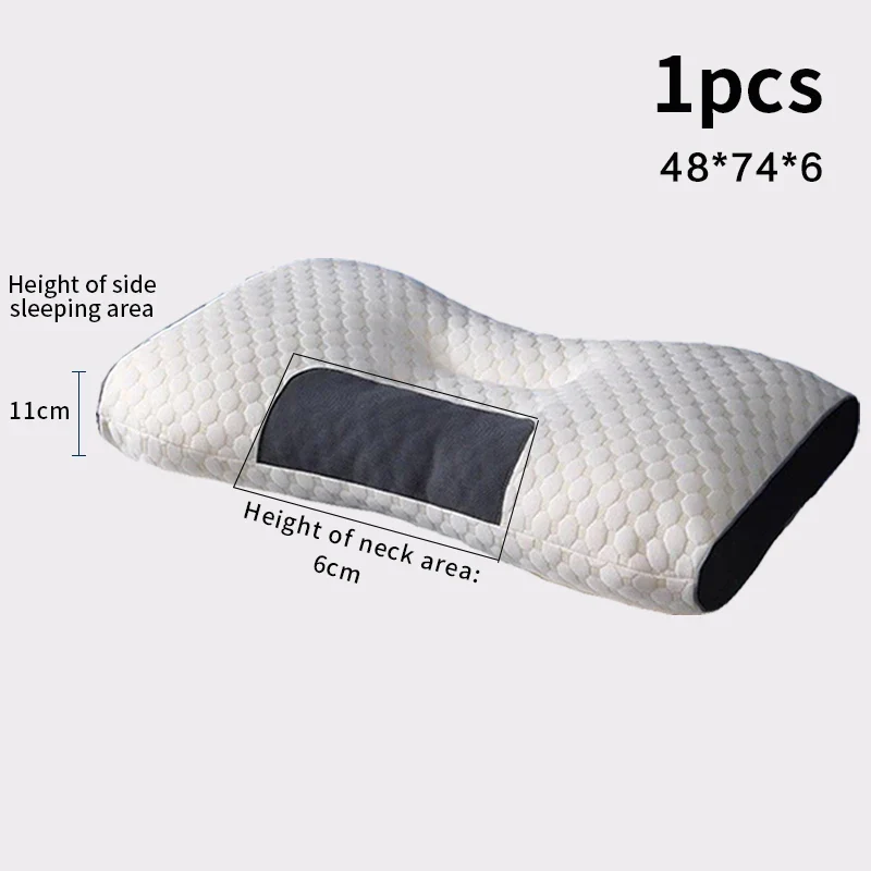 🔥🔥Pillows Sleep Pillow High Quality Core Ergonomic Contour Support Pillow Suitable for Soft Sleep