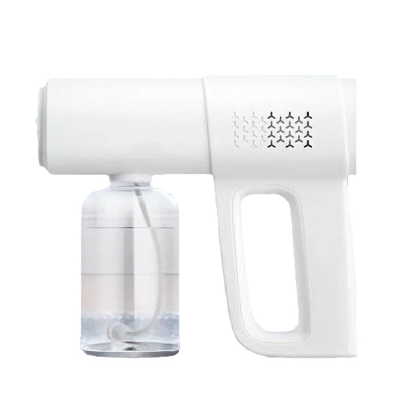 Wireless Handheld Nano Disinfection Spray Gun with Blue Light