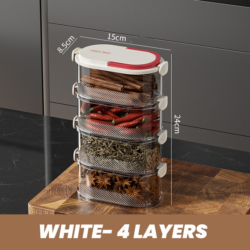 🔥 Multi-layer Sealed Spice Organizer🔥