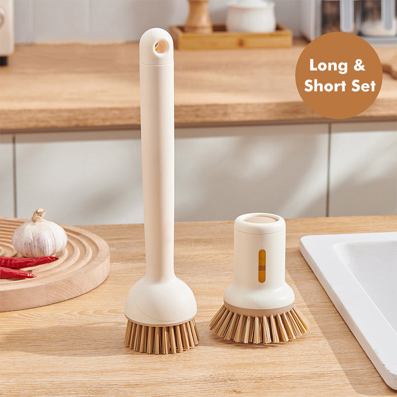 Rotatable Hanging Pot Brush Set