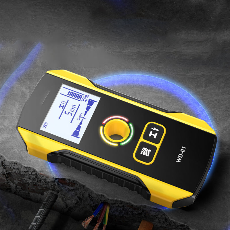 ✨6-in-1 Wall Scanner & Stud Finder - Type-C Rechargeable Wood/Metal Detector with LCD Display for DIY Home Improvement