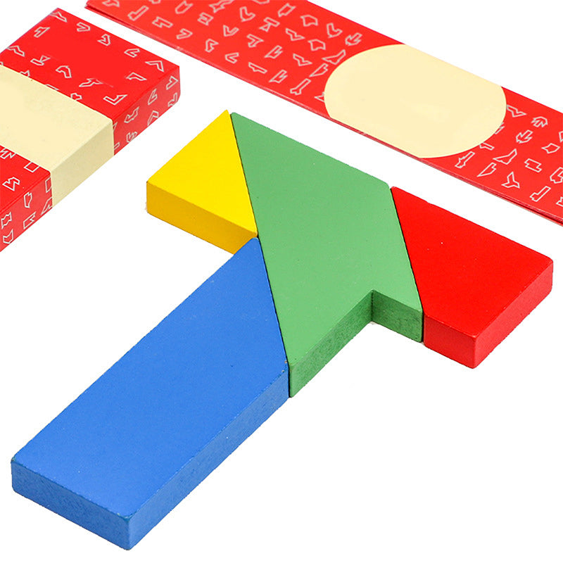 🔥Wooden T-Shaped Educational Puzzle Toy