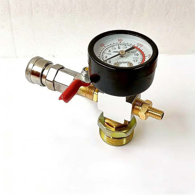 š§ÆUniversal Air Tank Valve Adapter Heavy-Duty Brass Air Tank Adapter | High-Pressure Quick Coupler for Air Tanks to Tire Inflators