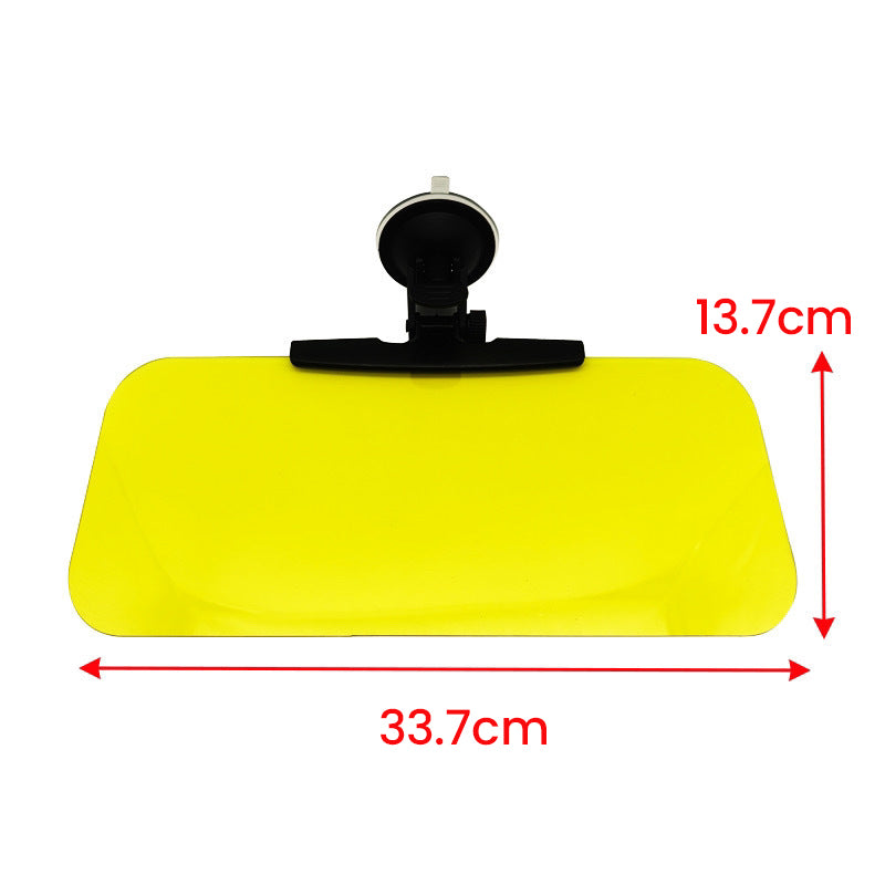 Adjustable Anti-Glare Sun Visor Extender with Suction Cup
