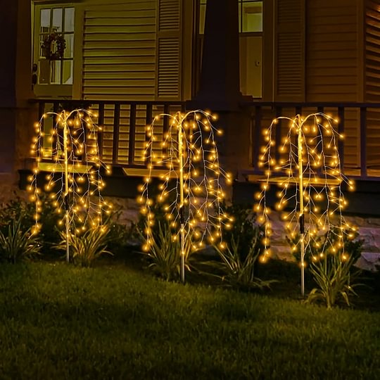 ☀️Solar Powered Outdoor Decor Lights – Beautiful Garden & Pathway Ambiance, Auto On/Off & Weatherproof 🏡