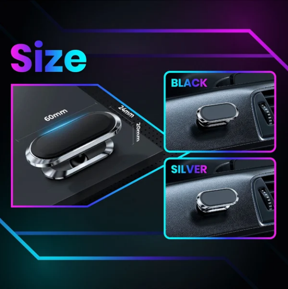 Ultra-strong magnetic flexible car phone holder