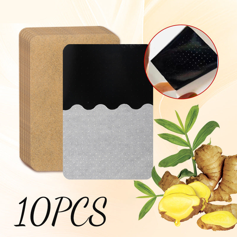 ⏰Ginger Pain Relief Patches – Natural Heat Therapy for Aches & Stiffness | Stick It Where It Hurts!