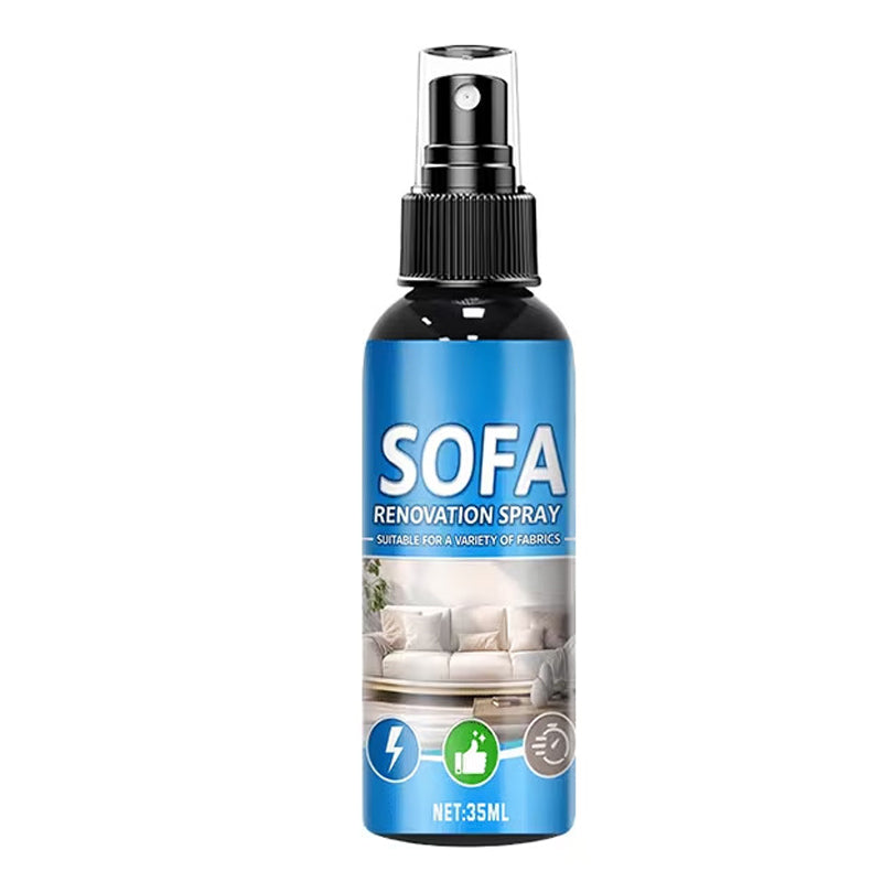 🛋️✨No‑Rinse Fabric Cleaner Spray – Just spray & wipe – no water, no rinsing. Perfect for sofas, carpets & upholstery – fresh in minutes! 🧼💨
