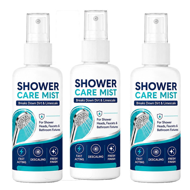 🚿✨Fast-Acting Shower Limescale Remover Spray – Dissolves stubborn mineral deposits & hard water stains. Restores water flow & shine – just spray & wipe! 🧼💪