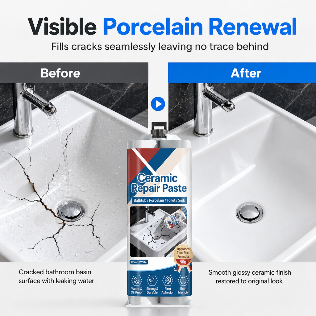 Quick-Drying Ceramic Tile Repair Paste