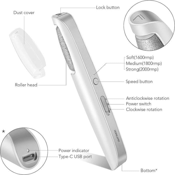 💥Portable Electric Feet Callus Remover