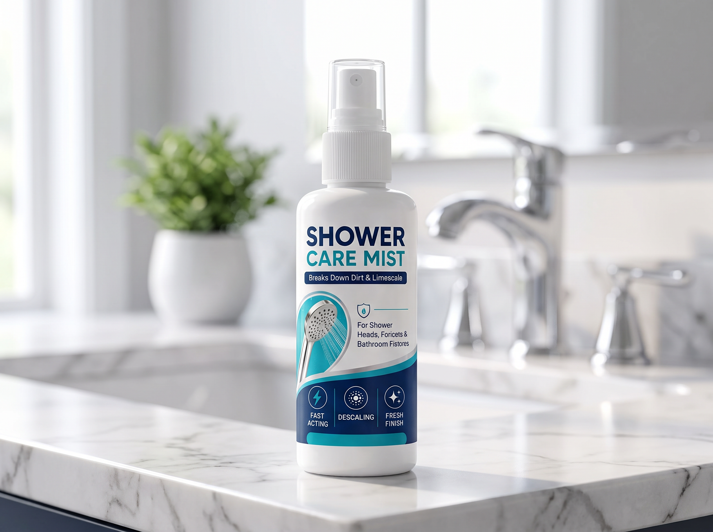 Shower Care Mist limescale remover spray