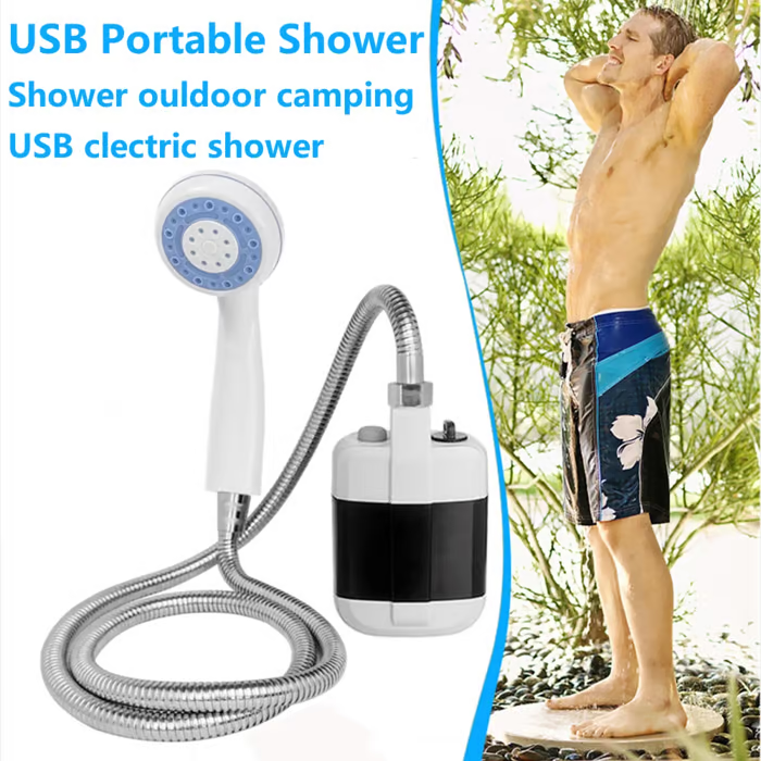 🔥Camping Essentials - While Stocks Last💦Portable Shower for Camping with Water Pump