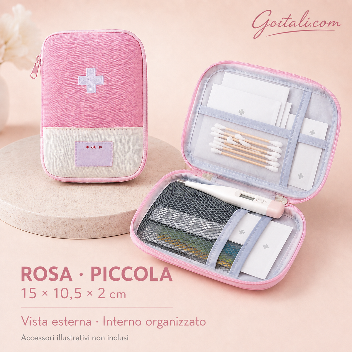 🔥 Pocket-sized travel first-aid kit – A portable first-aid kit for all your adventures 🩺