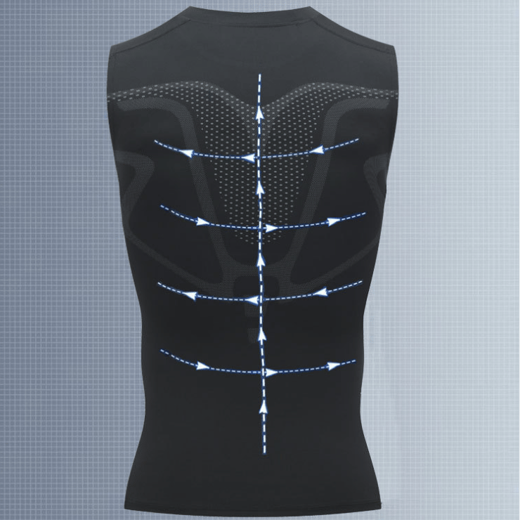 💎 50% OFF! Ionic Shaping Vest – Cooling compression, smooths belly & love handles. Invisible under shirts. Feel confident again! 💪✨