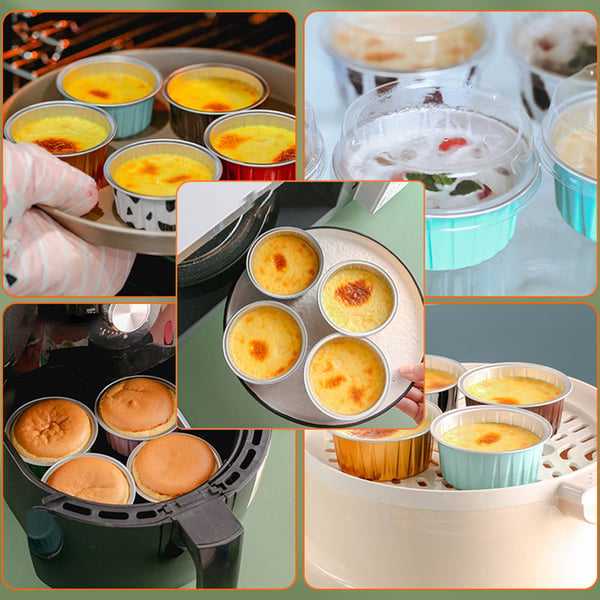 Aluminum Foil Cups for Home Oven