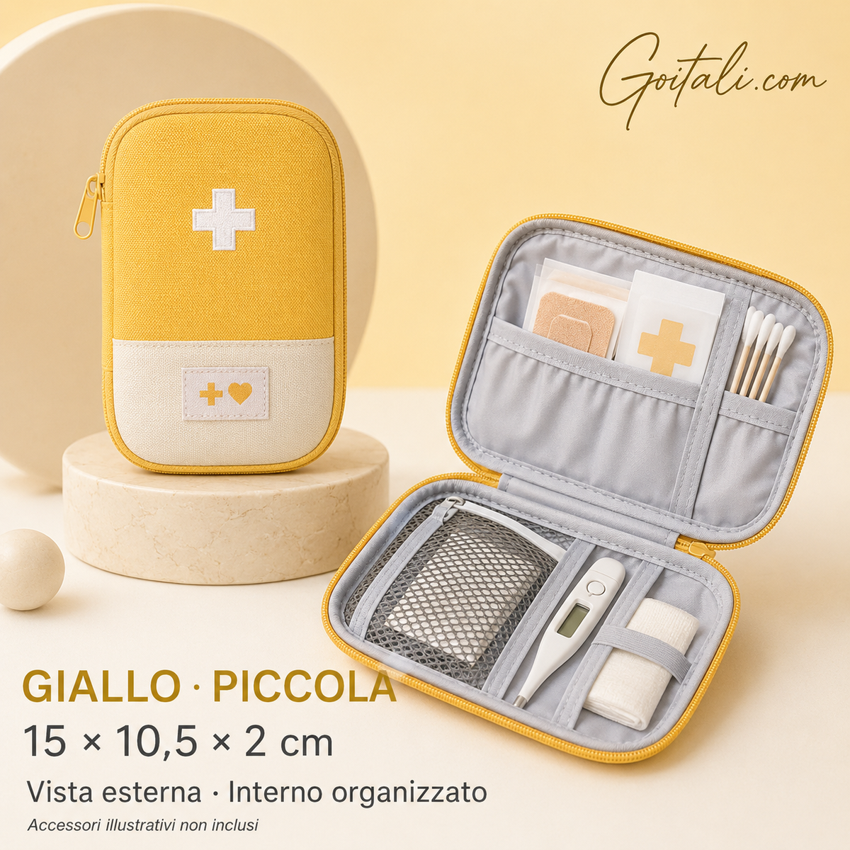 🔥 Pocket-sized travel first-aid kit – A portable first-aid kit for all your adventures 🩺