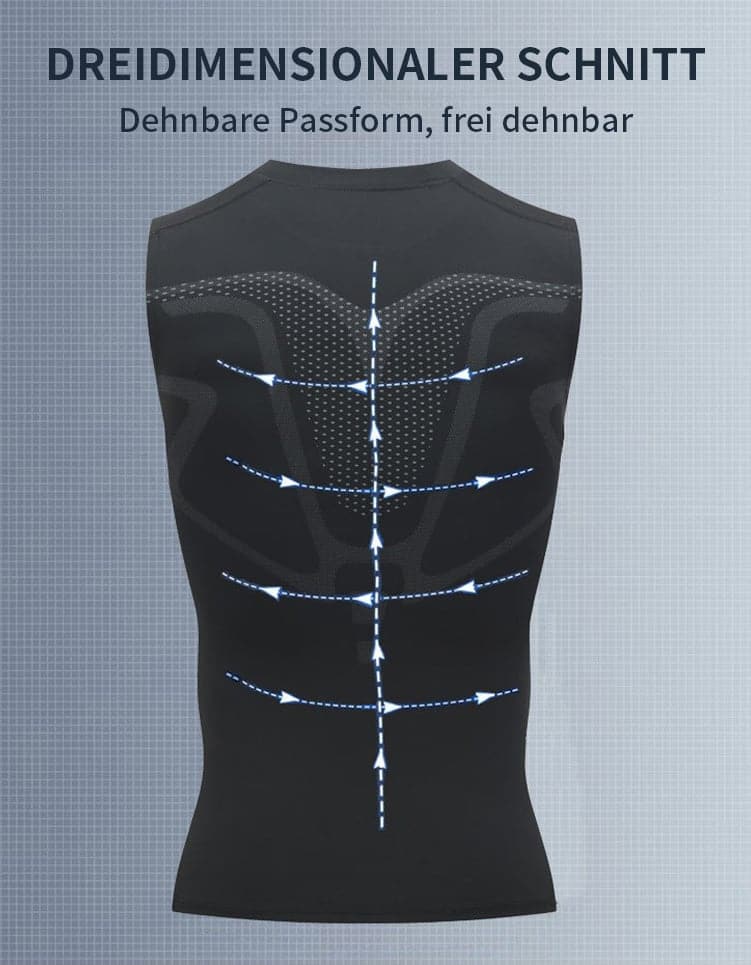 💎 50% OFF! Ionic Shaping Vest – Cooling compression, smooths belly & love handles. Invisible under shirts. Feel confident again! 💪✨