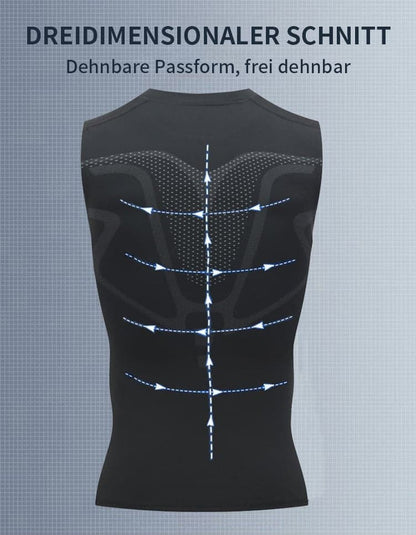 💎 50% OFF! Ionic Shaping Vest – Cooling compression, smooths belly & love handles. Invisible under shirts. Feel confident again! 💪✨
