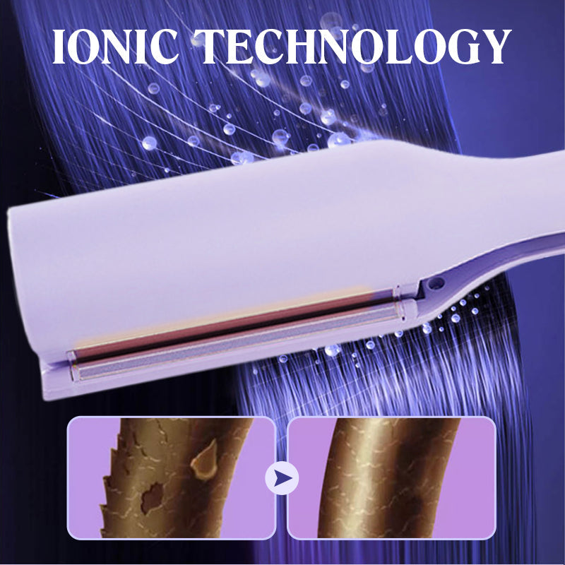 💖32mm ionic curling iron for deep waves, 3-barrel beach waves