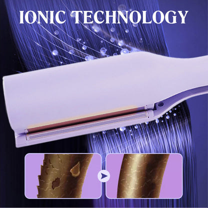 💖32mm ionic curling iron for deep waves, 3-barrel beach waves