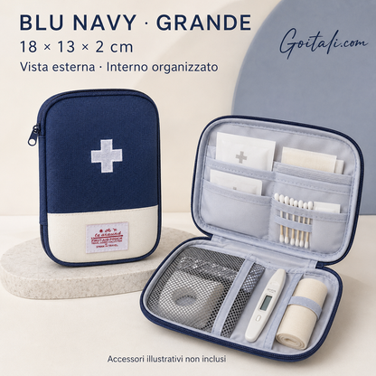 🔥 Pocket-sized travel first-aid kit – A portable first-aid kit for all your adventures 🩺