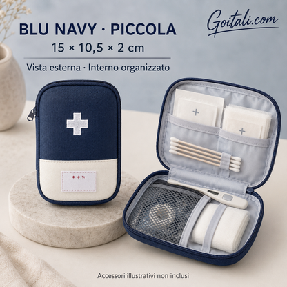 🔥 Pocket-sized travel first-aid kit – A portable first-aid kit for all your adventures 🩺