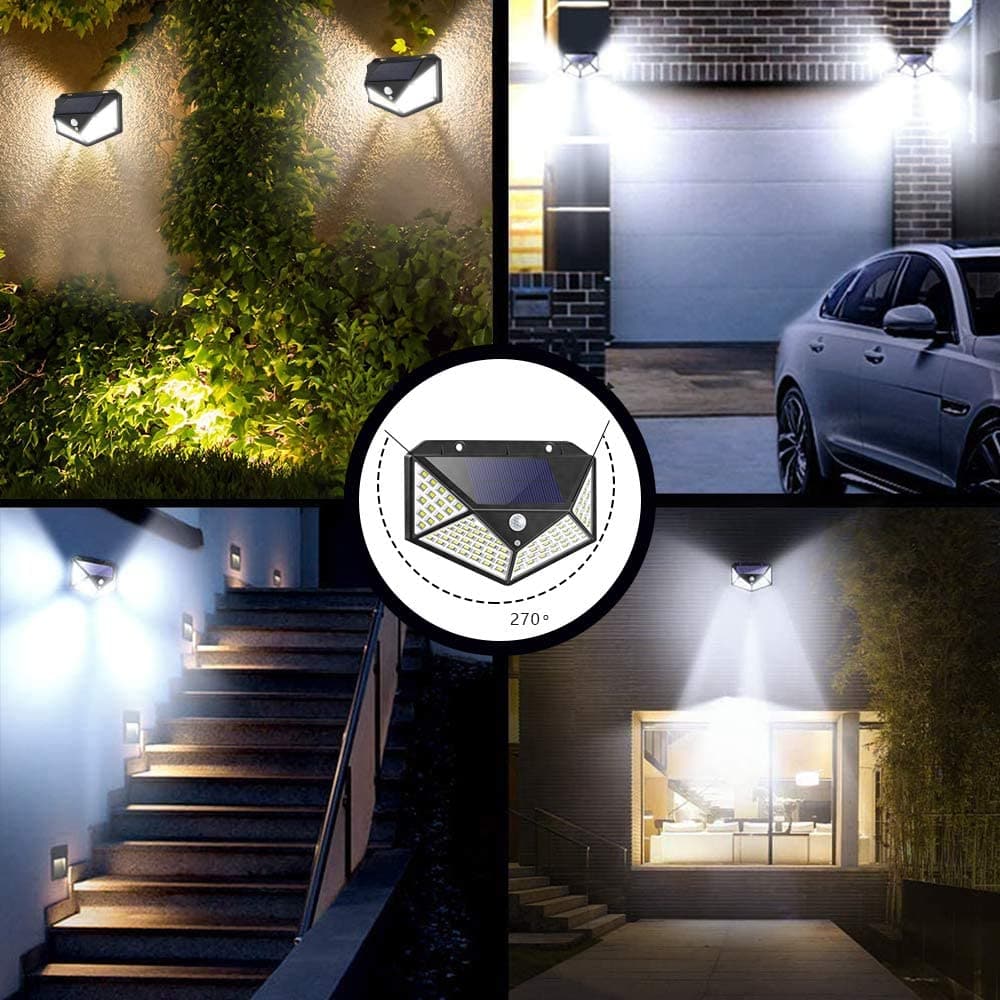 Motion Sensor Solar Lights – Bright Outdoor Lighting