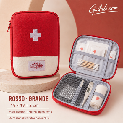 🔥 Pocket-sized travel first-aid kit – A portable first-aid kit for all your adventures 🩺