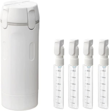 🧴4-in-1 Travel Dispenser Bottles – Leak-Proof, Refillable