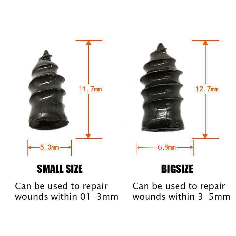 🚗 Vacuum Tire Mending Nail – Lossless & Efficient, Perfect Sealing & Easy to Operate – No Tire Disassembly Needed ✨