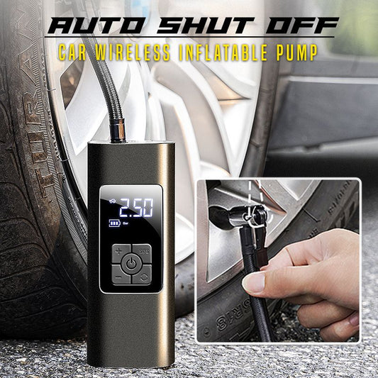Wireless car inflatable pump