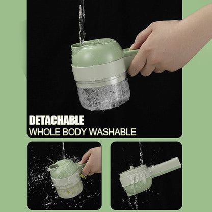 4‑in‑1 Handheld Electric Food Chopper
