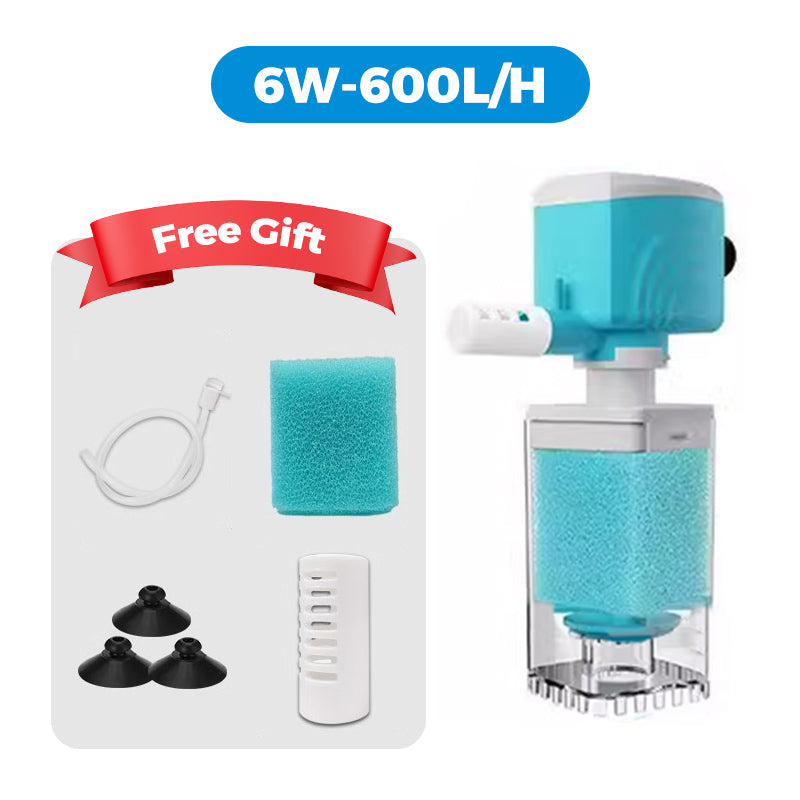 🐟Automatic Aquarium Filter System – Quiet & efficient