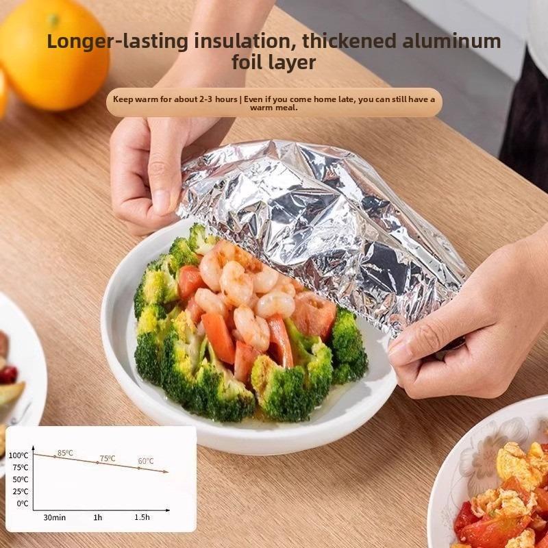 Universal Disposable Thermal Cover for Food