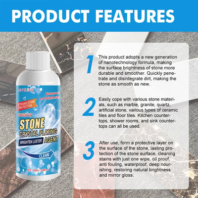 🔥Stone Stain Remover Cleaner (Effective Removal of Oxidation, Rust, Stains)🔥