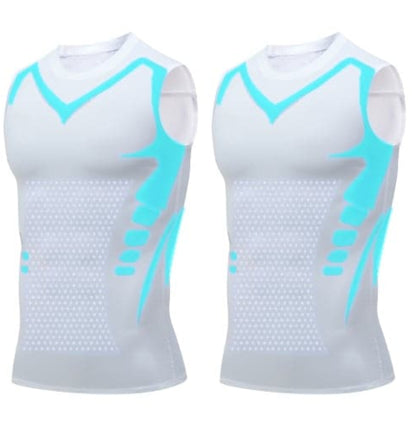 💎 50% OFF! Ionic Shaping Vest – Cooling compression, smooths belly & love handles. Invisible under shirts. Feel confident again! 💪✨