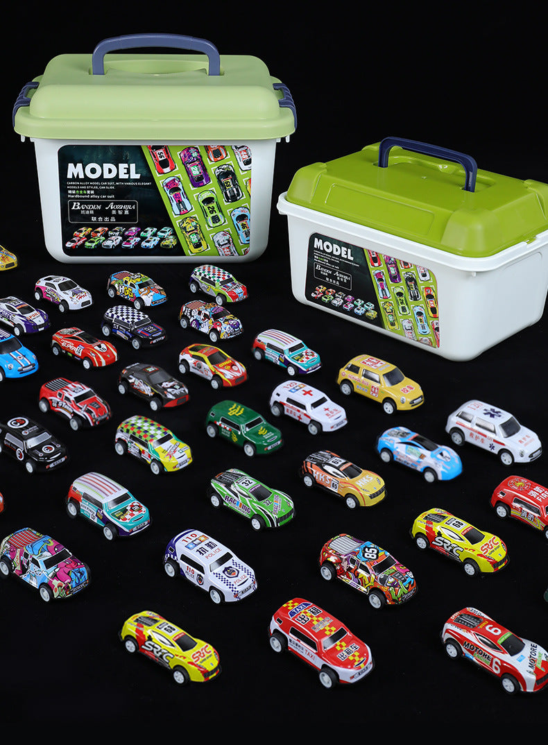 Pullback Alloy Car Model