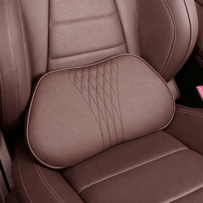 🚗💤 Drive in Comfort! Premium Memory Foam Car Neck Support Pillow