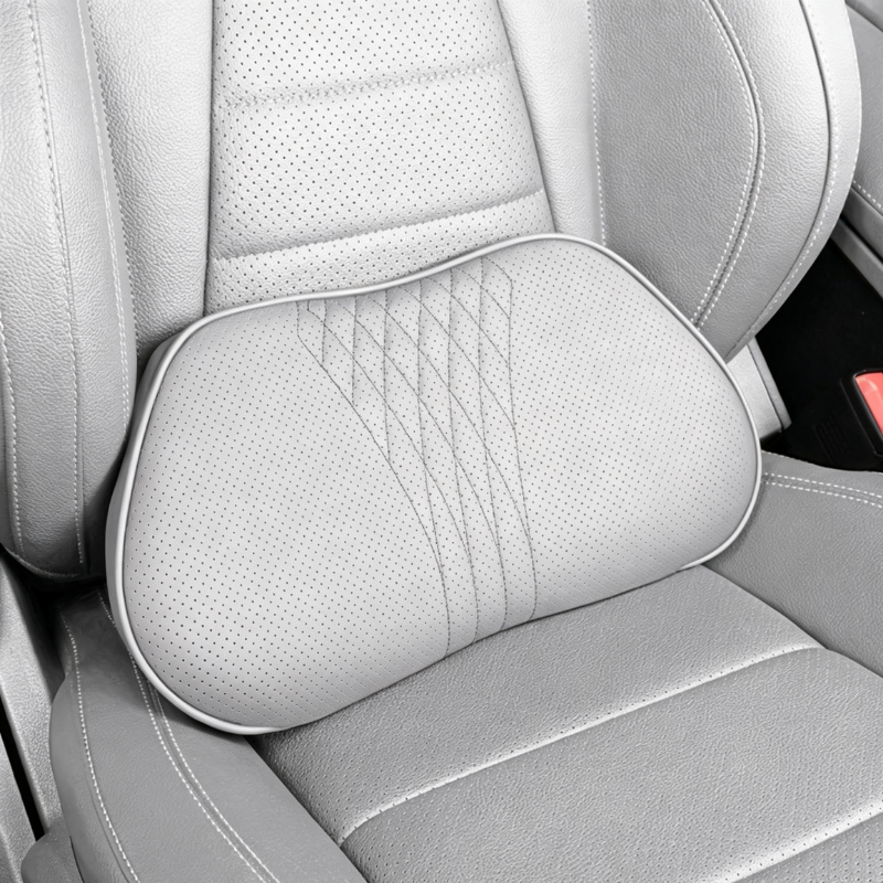 🚗💤 Drive in Comfort! Premium Memory Foam Car Neck Support Pillow