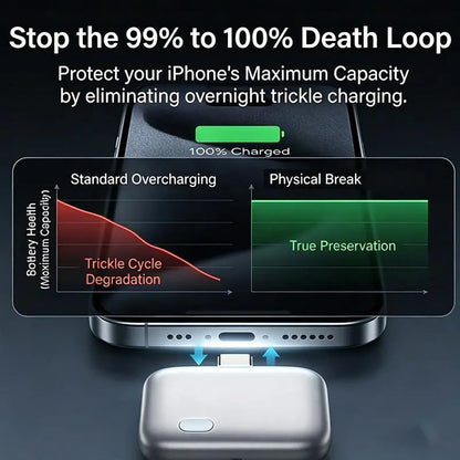 🛡️🔋 Protect Your Battery While You Sleep — Smart Auto Shut-Off at 100% Charge