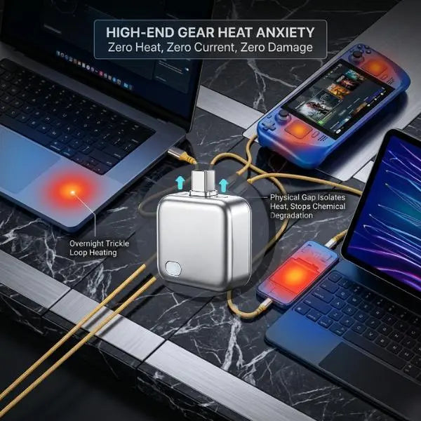 🛡️🔋 Protect Your Battery While You Sleep — Smart Auto Shut-Off at 100% Charge