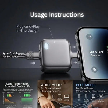 🛡️🔋 Protect Your Battery While You Sleep — Smart Auto Shut-Off at 100% Charge