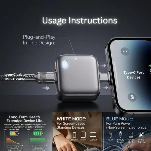 ⏳Limited-time 50% off⏰Protect Your Battery While You Sleep — Smart Auto Shut-Off at 100% Charge🛡️🔋