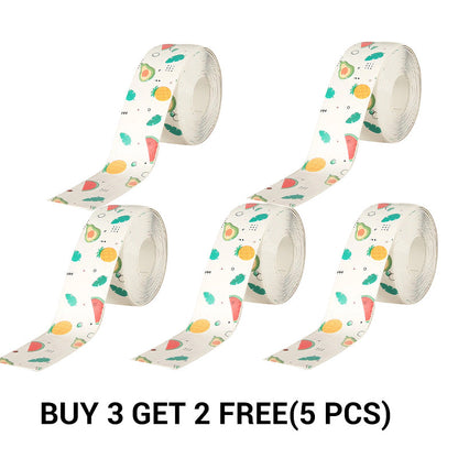 Bath Sealant Strip Self Adhesive 1/2/3 Rolls Caulk Tape White Waterproof Seal for Toilet Bathtub Shower Sink Wall Corner Kitchen with Sealing Tool 3.2m Length 38mm Width