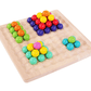 🎅Wooden Board Bead Game
