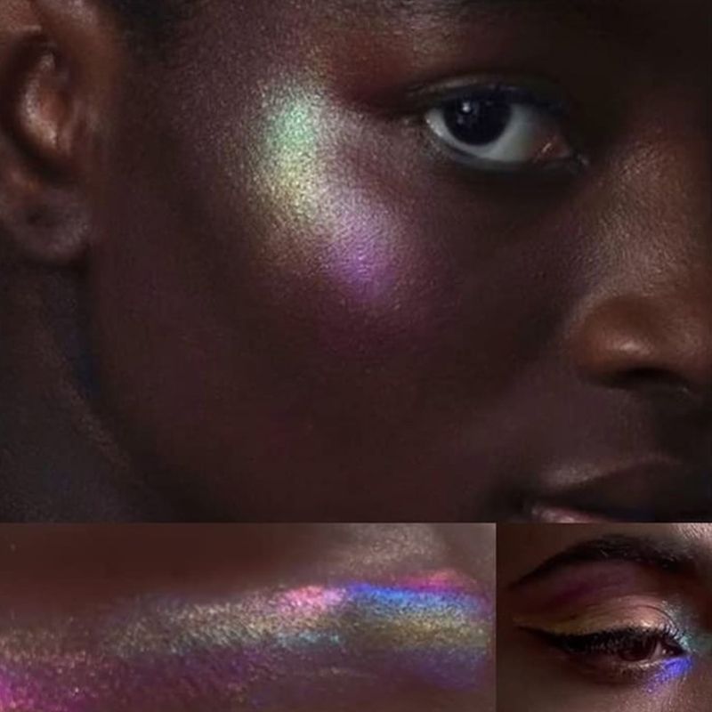 Rainbow Glitter Chameleon Highlighter Eyeshadow
